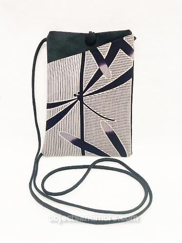 Kimono Phone Bag Dragonfly by THERESA GALLOP